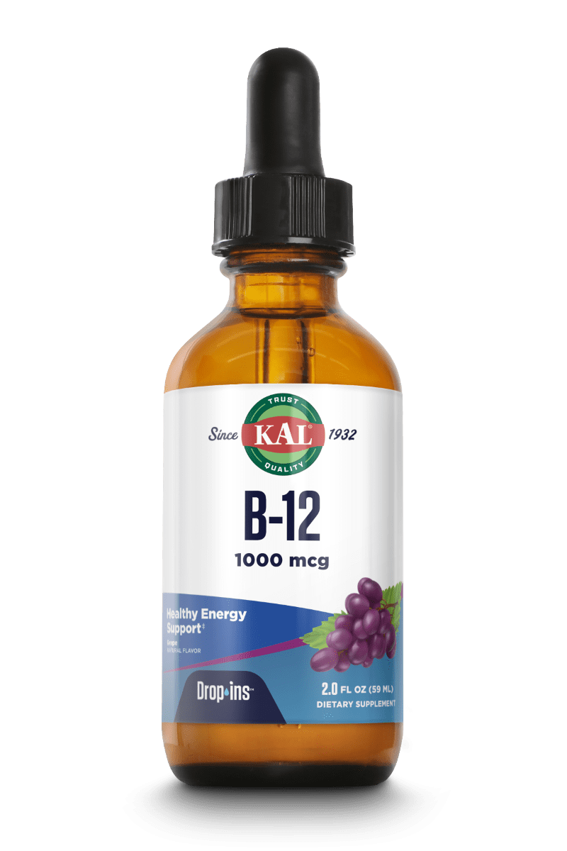 Vitamin B-12 Liquid Drops-Energy/Metabolism-2 Bottles-120ml (2fl offers oz)-Dr.Pelican