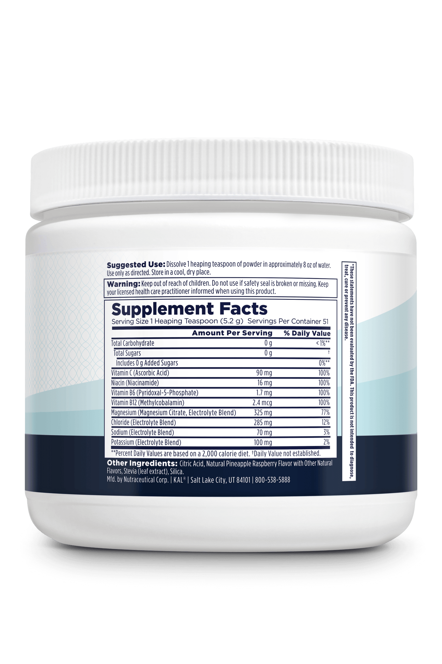 Hydro Magnesium Powder - Tropical Punch Flavor