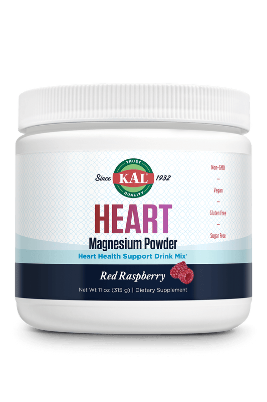 Heart Magnesium Powder Drink Mix - Red Raspberry