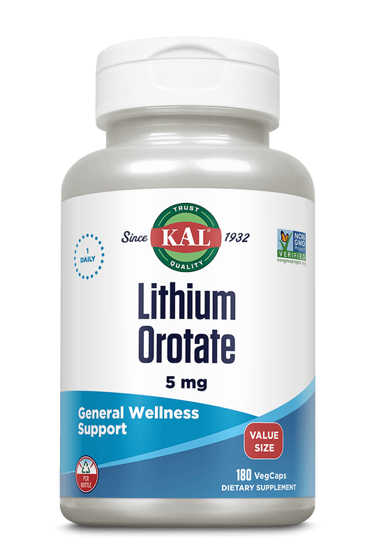 Lithium Orotate Vegcaps 5mg