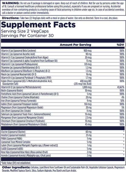 Liposomal Multivitamin