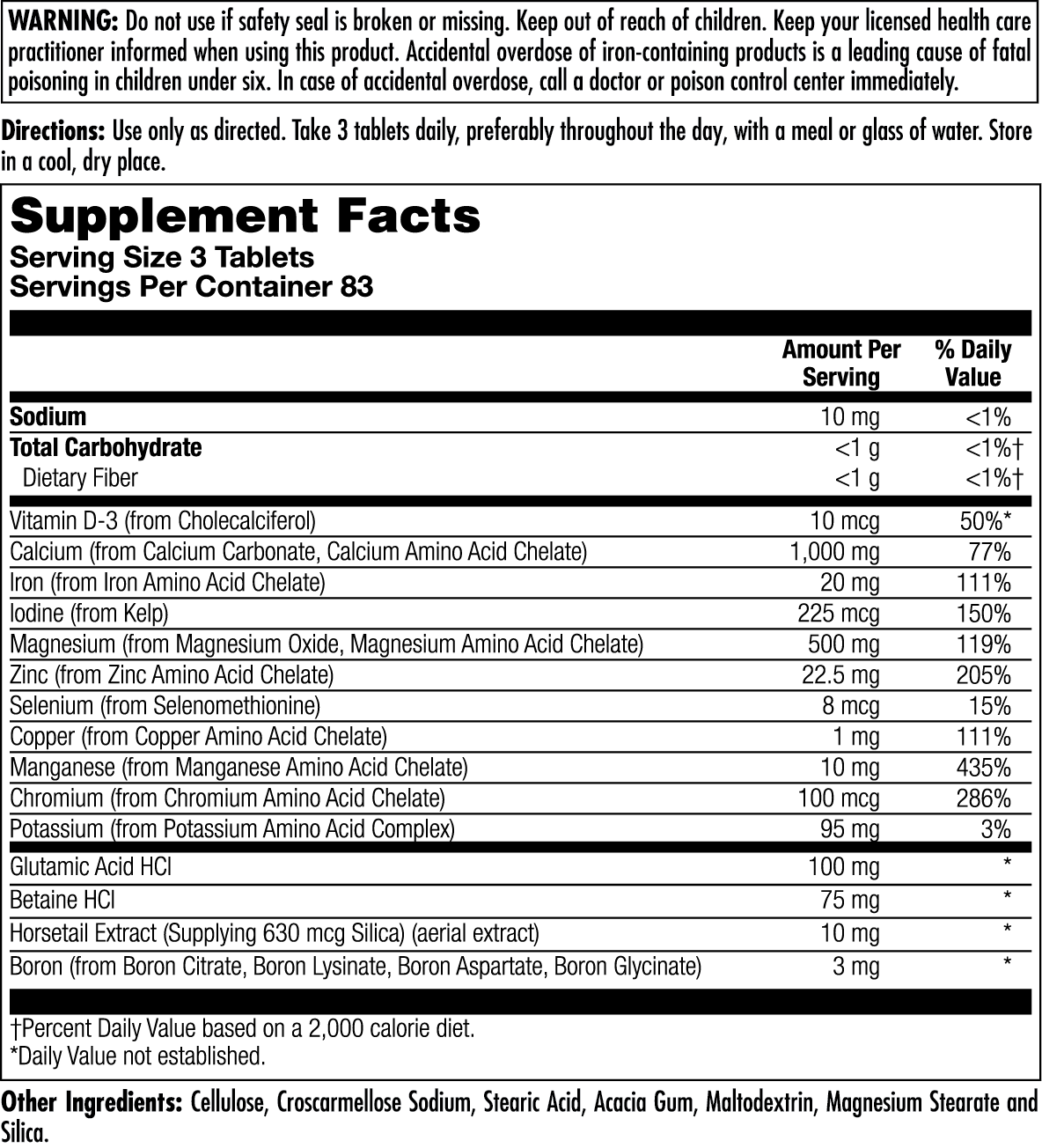 Amino Max Tablets